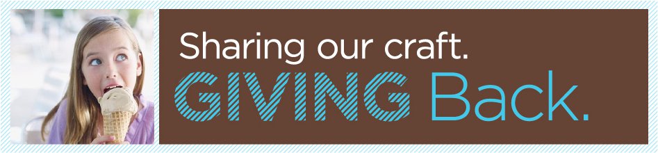 Sharing our Craft. Giving Back